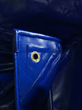 600 GSM Heavy Duty Blue PVC Tarp - Flynn Tarp Sales