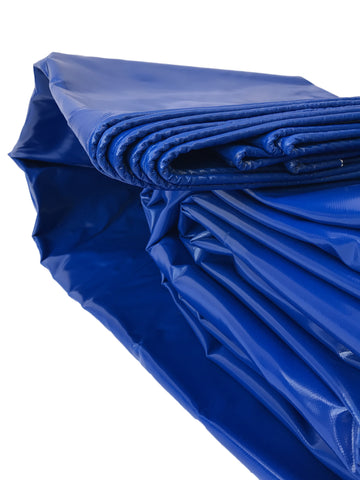 600 GSM Heavy Duty Blue PVC Tarp - Flynn Tarp Sales